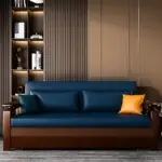 كنب سرير خشبي مريح