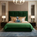 سرير مودرن لغرفة نوم رئيسية بتصميم ايطالي