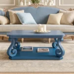 طاولة قهوة خشب بتصميم جوان