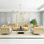 طقم جلوس مذهب فخم