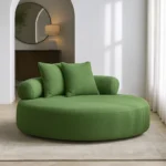 كنب استرخاء مفرد من قماش