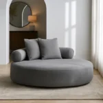 كنب استرخاء مفرد من قماش