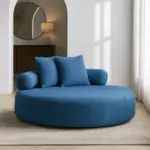 كنب استرخاء مفرد من قماش