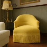 كرسي مفرد بتصميم كلاسيكي