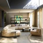 كنب زاويه تصميم حديث ايطالي