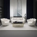 طقم كنب صالة بتصميم مودرن انيق