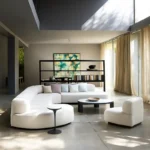 كنب زاويه تصميم حديث ايطالي