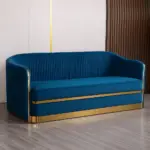 طقم كنب بلمسة ذهبية فاخرة