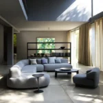 كنب زاويه تصميم حديث ايطالي