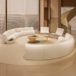 كنب مودرن بألوان متعددة لديكور رائع