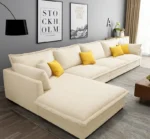 كنب زاوية بعدة ألوان – تصميم عصري مريح بتنجيد فاخر – قاعدة خشبية متينة تناسب جميع المساحات