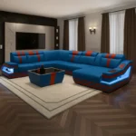 كنب زاوية مودرن فخم بتصميم عصري