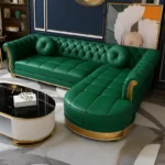 كنب زاوية بتصميم امريكي حديث