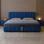 سرير مودرن مميز مع 2 كومود أوروبي