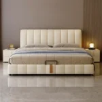 سرير مودرن مميز مع 2 كومود أوروبي