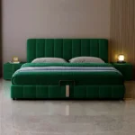 سرير مودرن مميز مع 2 كومود أوروبي