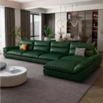 كنب زاوية بتصميم عصري مميز – تنجيد مريح وهيكل متين – يناسب المساحات الواسعة والزاوية