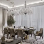 طاولة طعام فاخرة بتصميم ايطالي