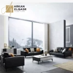 طقم كنب شيك بتصميم مميز و مودرن