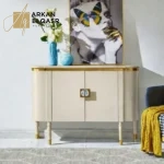 بوفيه مذهب بتفاصيل دقيقة ولمسات فاخرة