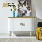 بوفيه مذهب بتفاصيل دقيقة ولمسات فاخرة