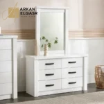 تسريحة غرفة نوم بـ6 أدراج - ميدلي