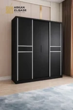 خزانة ملابس بتصميم عصرى بسيط