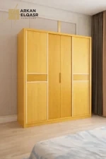 خزانة ملابس بتصميم عصرى بسيط