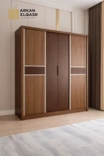 خزانة ملابس بتصميم عصرى بسيط