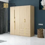 دولاب من 3 أرفف باب الثاني من 2 أرفف علاقة ملابس