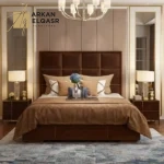 سرير مودرن لغرفة نوم رئيسية بتصميم ايطالي