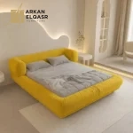 سرير مودرن تصميم حواف مغلقة