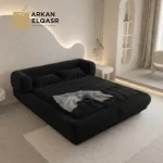 سرير مودرن تصميم حواف مغلقة