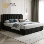 سرير نوم فاخر من جلد عالي الجودة