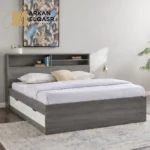 سرير كينج بمساحة تخزين – جامي