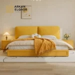 سرير مريح بوحدة تخزين مميزة