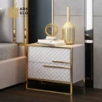 طاولة سرير جانبية بتصميم ايطالي على طراز الدايموند