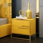 طاولة سرير جانبية بتصميم ايطالي على طراز الدايموند