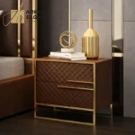 طاولة سرير جانبية بتصميم ايطالي على طراز الدايموند