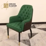 طاولة طعام رخام فاخرة بتصميم اسبانى مع كراسي