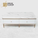 طاولة تلفاز رخام