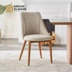 طاولة طعام ٨ كراسي وسطح من الرخام