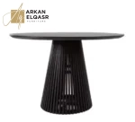 طاولة طعام دائرية مودرن متعددة المقاس