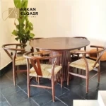 طاولة طعام دائرية مودرن متعددة المقاس