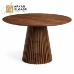 طاولة طعام دائرية مودرن متعددة المقاس