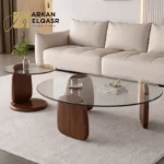 طقم طاولات قهوة بتصميم حديث