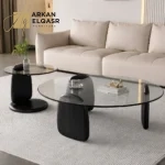 طقم طاولات قهوة بتصميم حديث