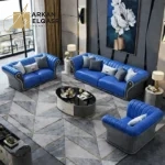 طقم كنب مميز بتصميم أنيق وراحة فائقة