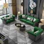 طقم كنب مميز بتصميم أنيق وراحة فائقة