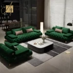 طقم كنب بتصميم منخفض مميز